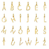 Initialen Buchstaben Anhänger / Kette • 8k Echtgold