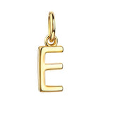 Initialen Buchstaben Anhänger / Kette • 8k Echtgold