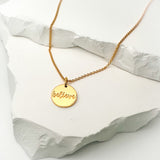 Believe Coin Kette