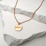 Believe Coin Kette
