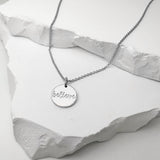 Believe Coin Kette