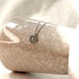 Initialen Kette Buchstabe Silber