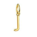 Initialen Buchstaben Anhänger / Kette • 8k Echtgold