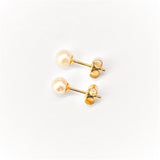 Elara Perlen Ohrringe • 14k Echtgold