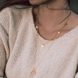 Glow Mini Coins Kette