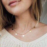 Glow Mini Coins Kette