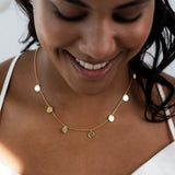 Glow Mini Coins Kette