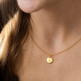 Initialen Kette Buchstabe Gold