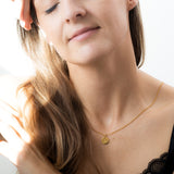 Initialen Kette Buchstabe Gold