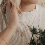 Love Set Initialen & Herz Gold