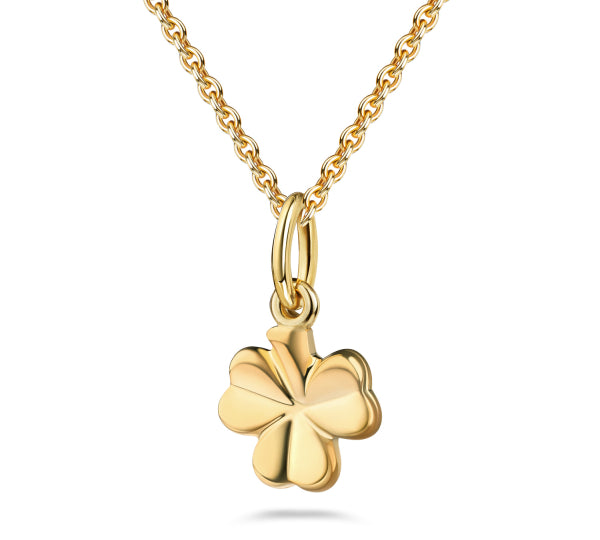 Kleeblatt Glücksbringer Anhänger