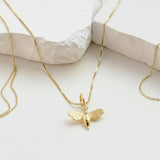 Miela Kette Biene • 8k Echtgold