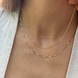 Chiara Coin Kette • 8k Echtgold
