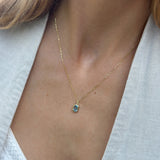 Esmeraldia Kette • 8k Echtgold