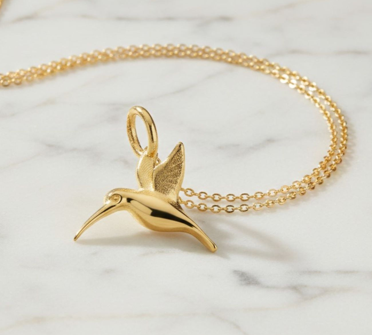 Halskette Kolibri Gold 333er