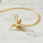 Halskette Kolibri Gold 333er