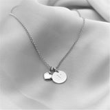 Love Set Initialen & Herz Silber